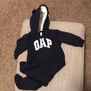 Gap one piece baby sweatsuit